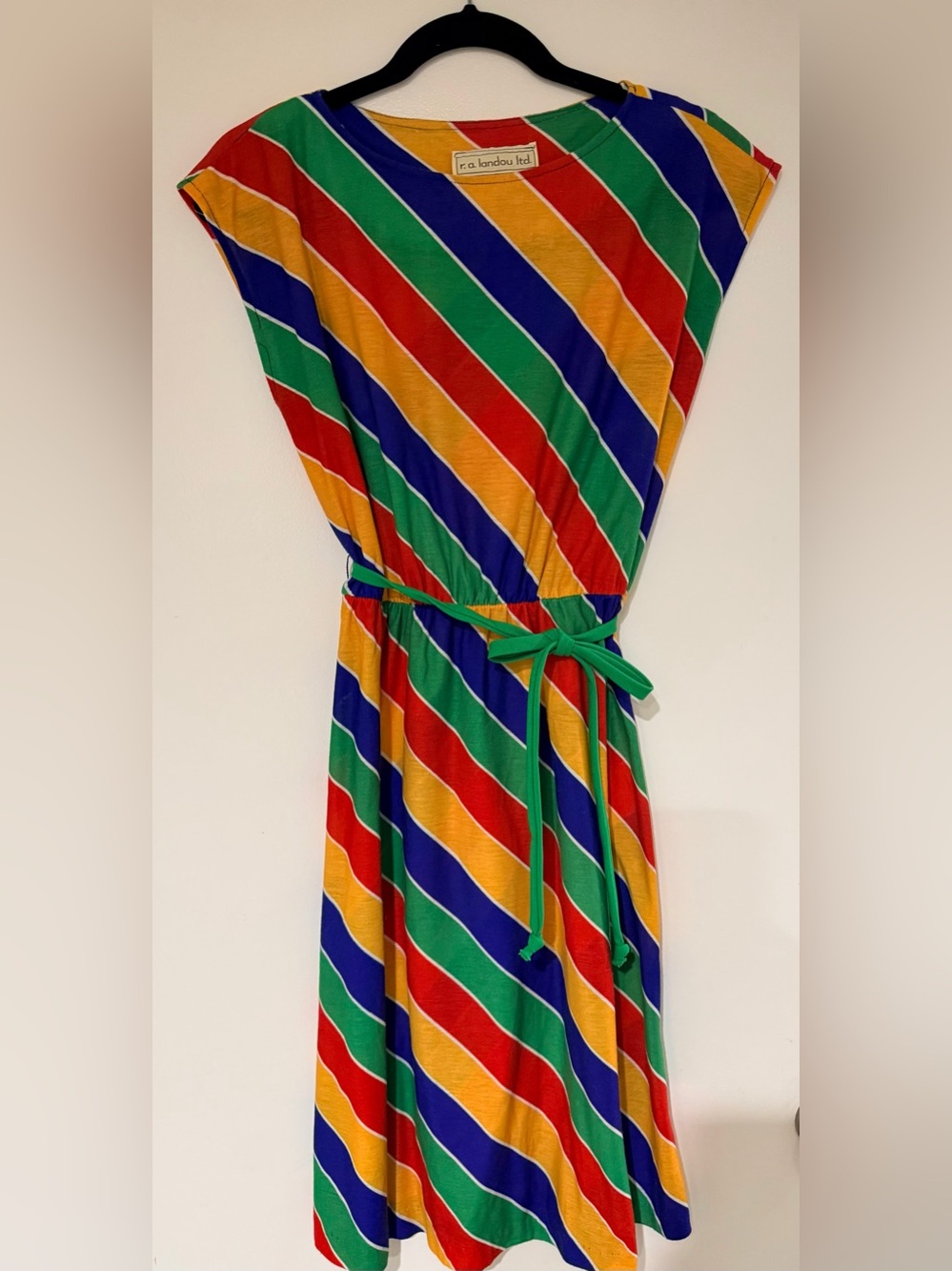 r.a. landou ltd. Bright Multi-Stripe Top